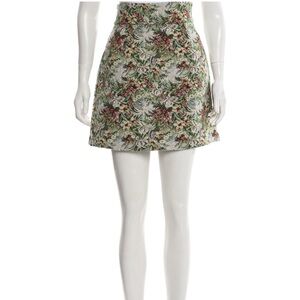 Petersyn floral mini skirt